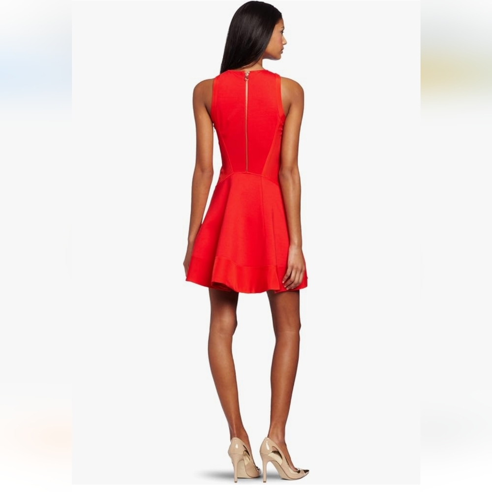 Ted Baker Red Hearn Dress - Picture 2 of 13